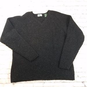 REI Men's Wool V neck sweater